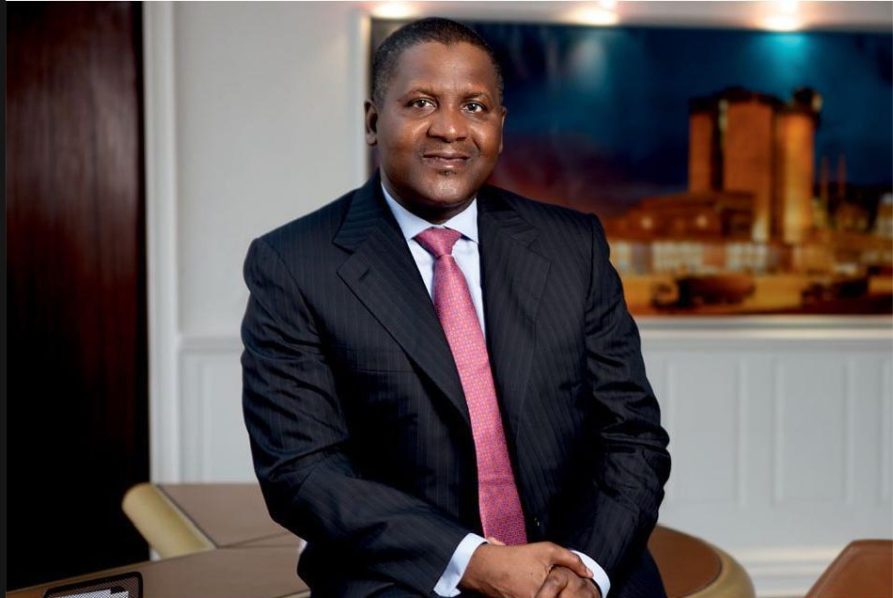 SANWO-OLU CONGRATULATES DANGOTE AT 65