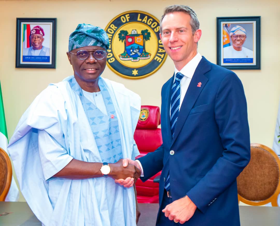 GOV SANWO-OLU MEET WITH DELEGATION FROM PRINCE’S TRUST INTERNATIONAL AT LAGOS HOUSE, MARINA, ON WEDNESDAY, 5TH JULY 2023