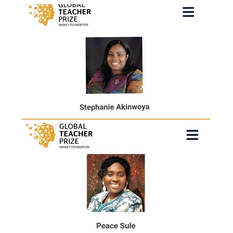 GOVERNOR BABAJIDE SANWO-OLU CELEBRATES TWO OUTSTANDING LAGOS TEACHERS WHO WERE AMONG THE 50 FINALISTS IN GLOBAL TEACHER PRIZE