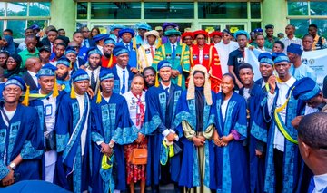 SANWO-OLU AWARDS N10 MILLION CASH PRIZE TO LASU’S VALEDICTORIAN, AS VARSITY GRADUATES 11,195