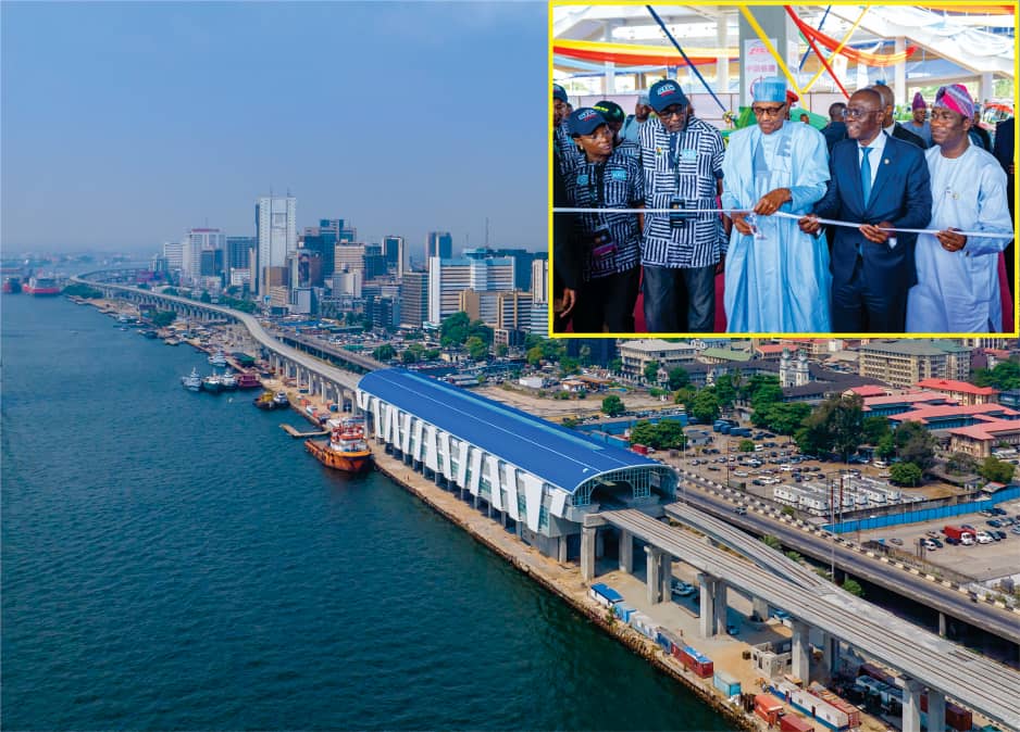 BUHARI RIDES IN LAGOS TRAIN, AS PRESIDENT INAUGURATES BLUE RAIL LINE, JRANDLE CENTRE